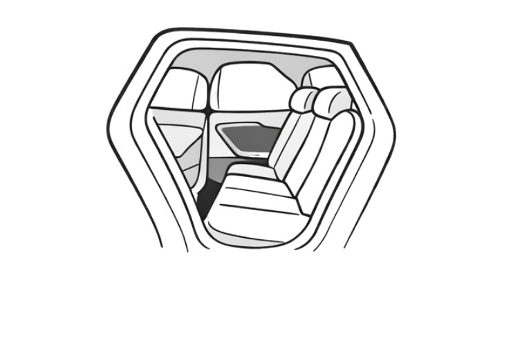Interieur achter voorbeeld